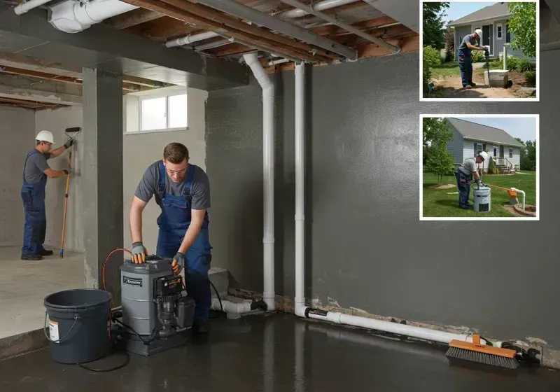 Basement Waterproofing and Flood Prevention process in Yorba Linda, CA